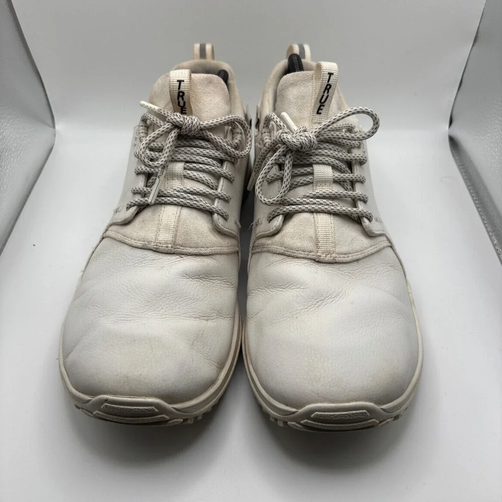 True Linkswear Original 1.2 Zero Drop White‎ Spikeless Golf Shoes Men's Size 11
